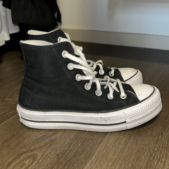 Chuck Taylor All Star Platform Canvas Black - Picture 4 of 11